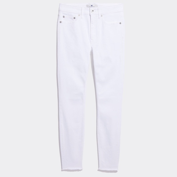 vineyard vines skinny white jamie jeans - Picture 4 of 4
